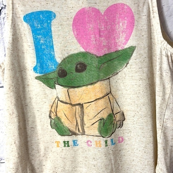 star Wars Mandalorian “The Child” tank top. - Picture 2 of 6